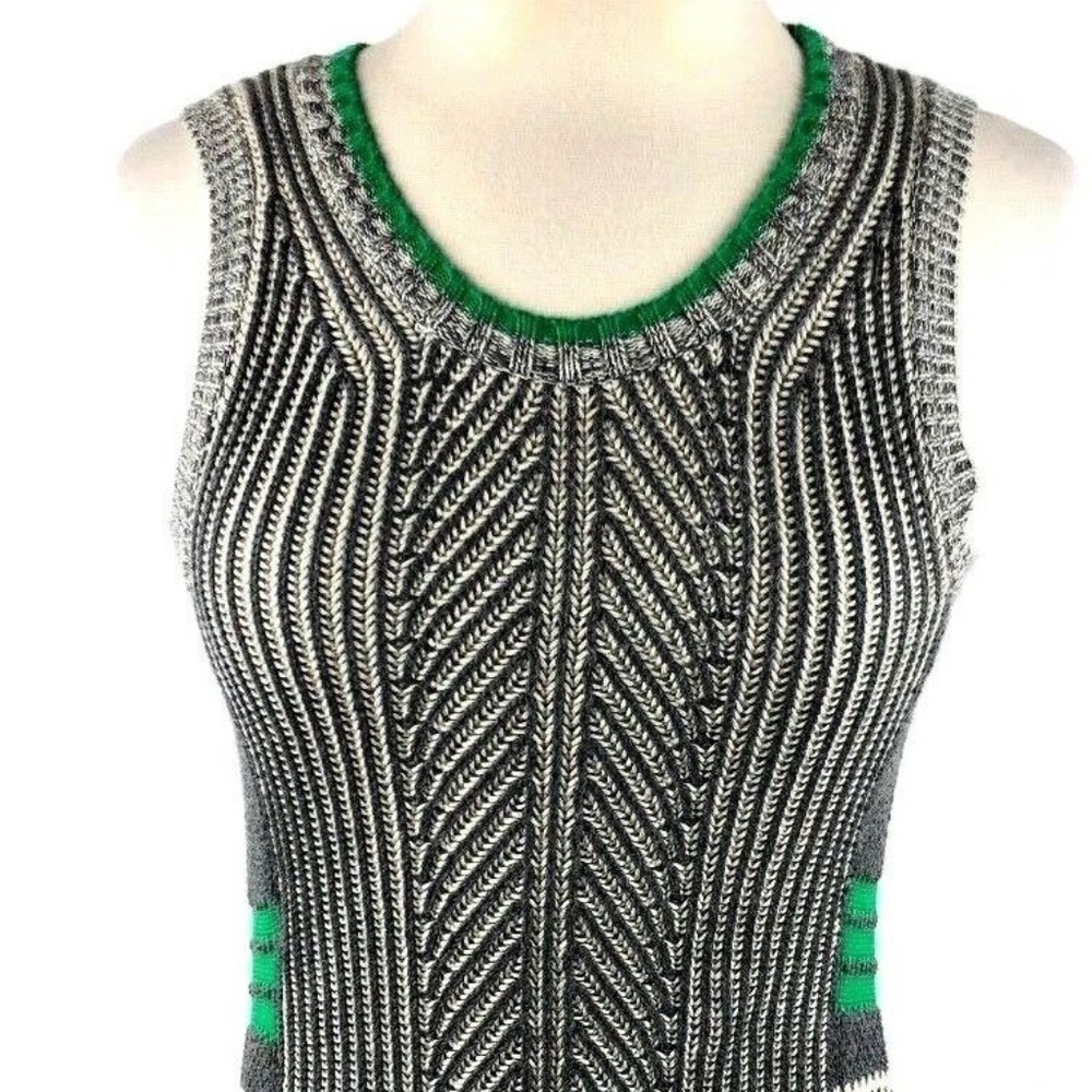 CABI Trident Knit Sleeveless Sweater top